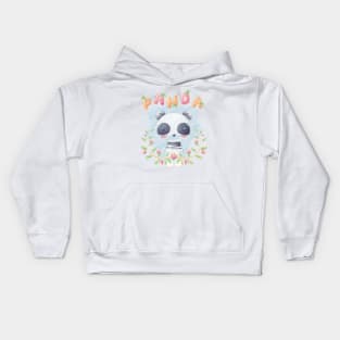 Cute Panda Leaf Kawaii Cartoon Animals Kids Hoodie